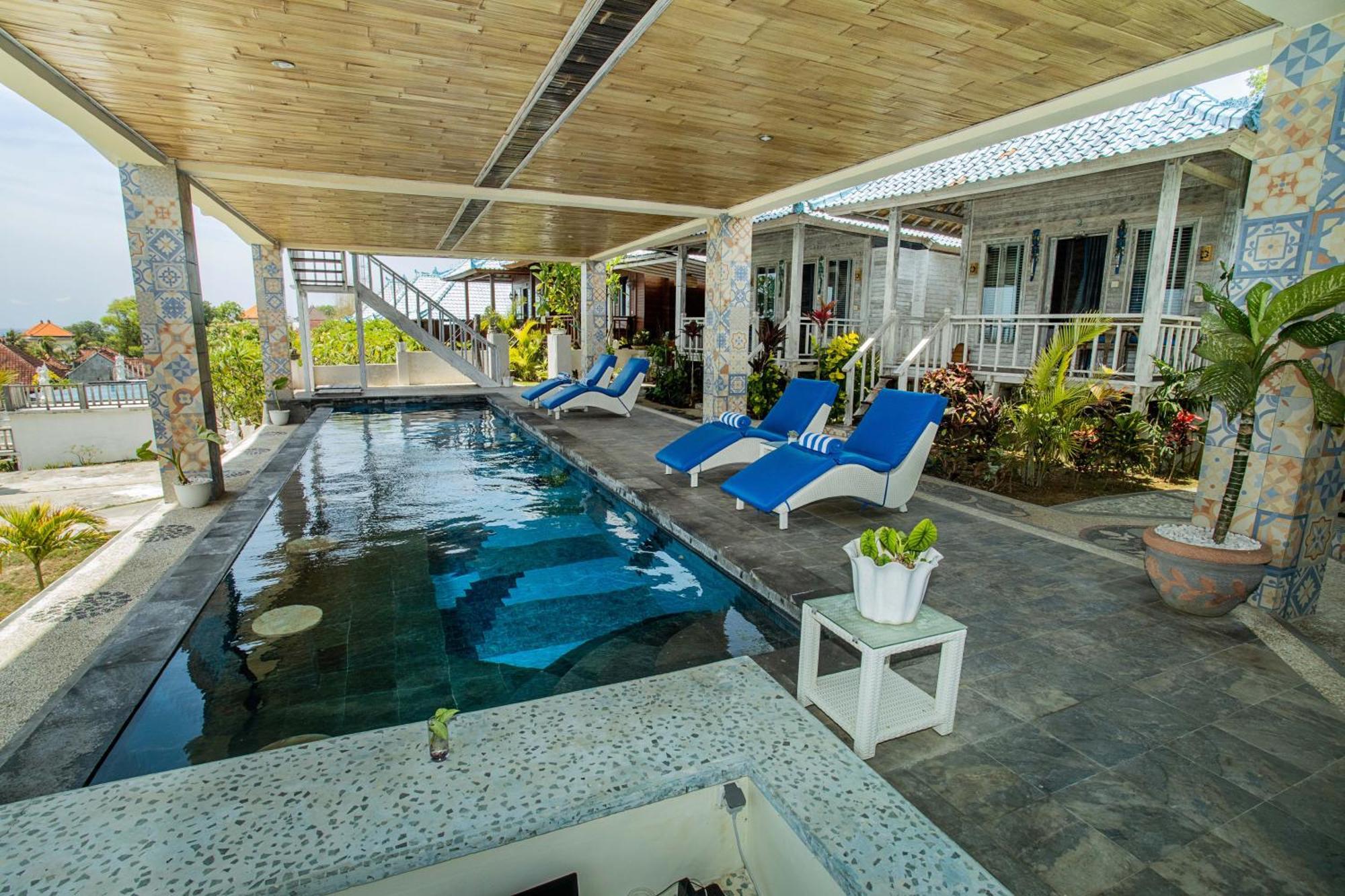 Nusa View - Oceanfront Rentals レンボンガン島 エクステリア 写真